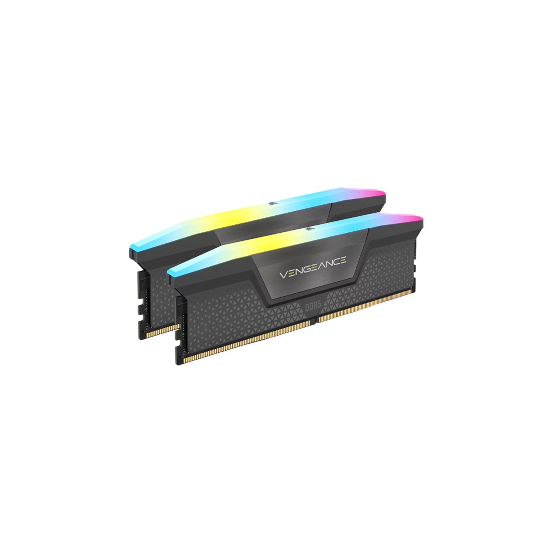 Vengeance RGB 32GB (2x16) DDR5 6000MT/s CL36 RAM  - Black - الذاكرة العشوائية