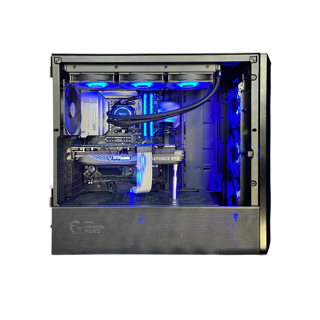 (مملوكة مسبقًا) Gaming PC intel core i5-10400f w/ Zotac GTX 1660 Ti & Cooler Master Case - White - كmebyoTr Mytaby