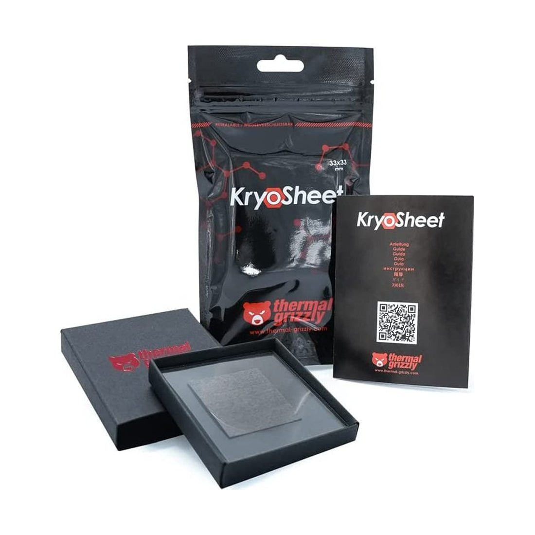 Thermal Grizzly KryoSheet Thermal Pad - 33 x 33mm - وسادة حرارية - Store 974 | ستور ٩٧٤