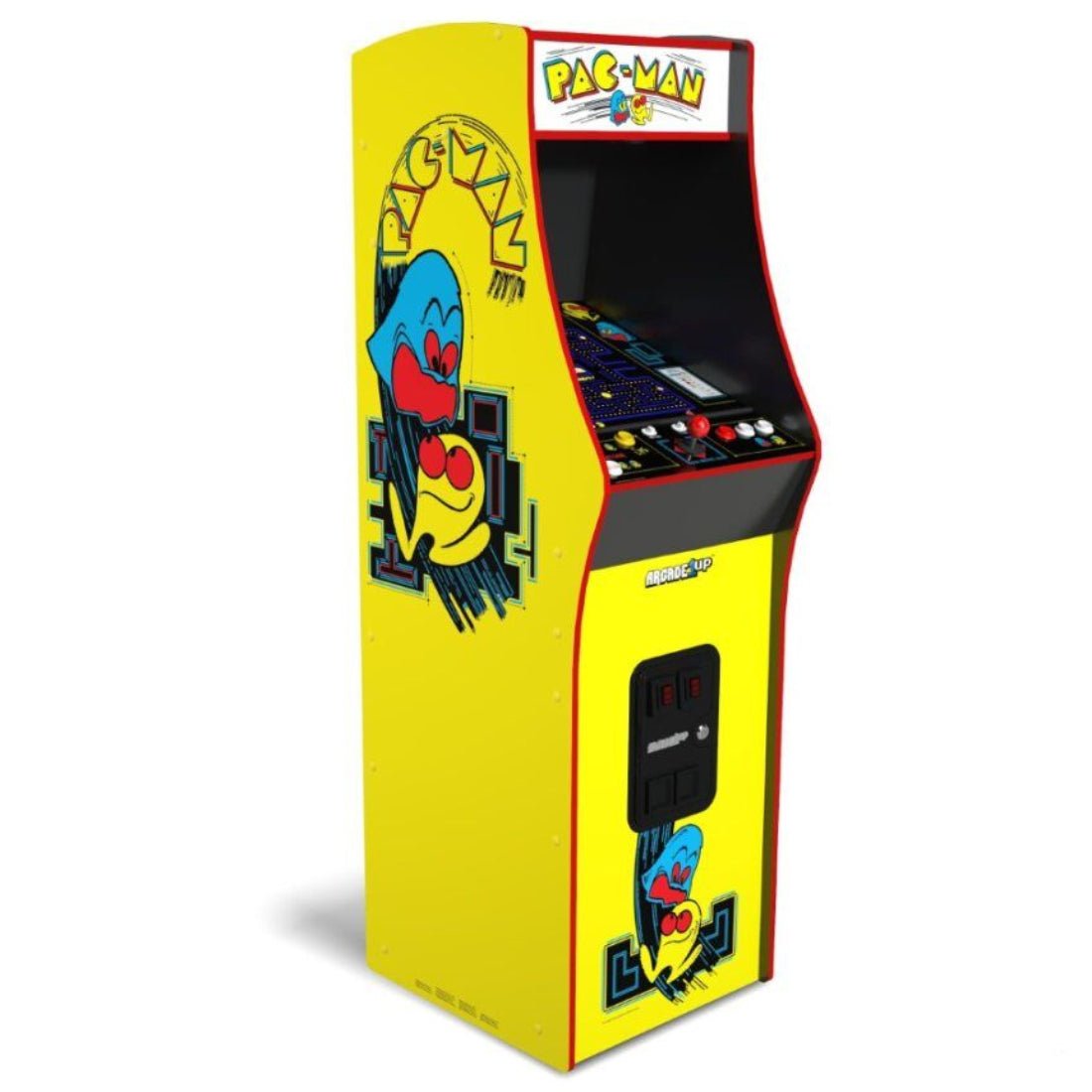 Arcade1Up PAC-MAN Deluxe Arcade Cabinet - ماكينة ألعاب Arcade1Up PAC-MAN Deluxe Arcade Cabinet - ماكينة ألعاب