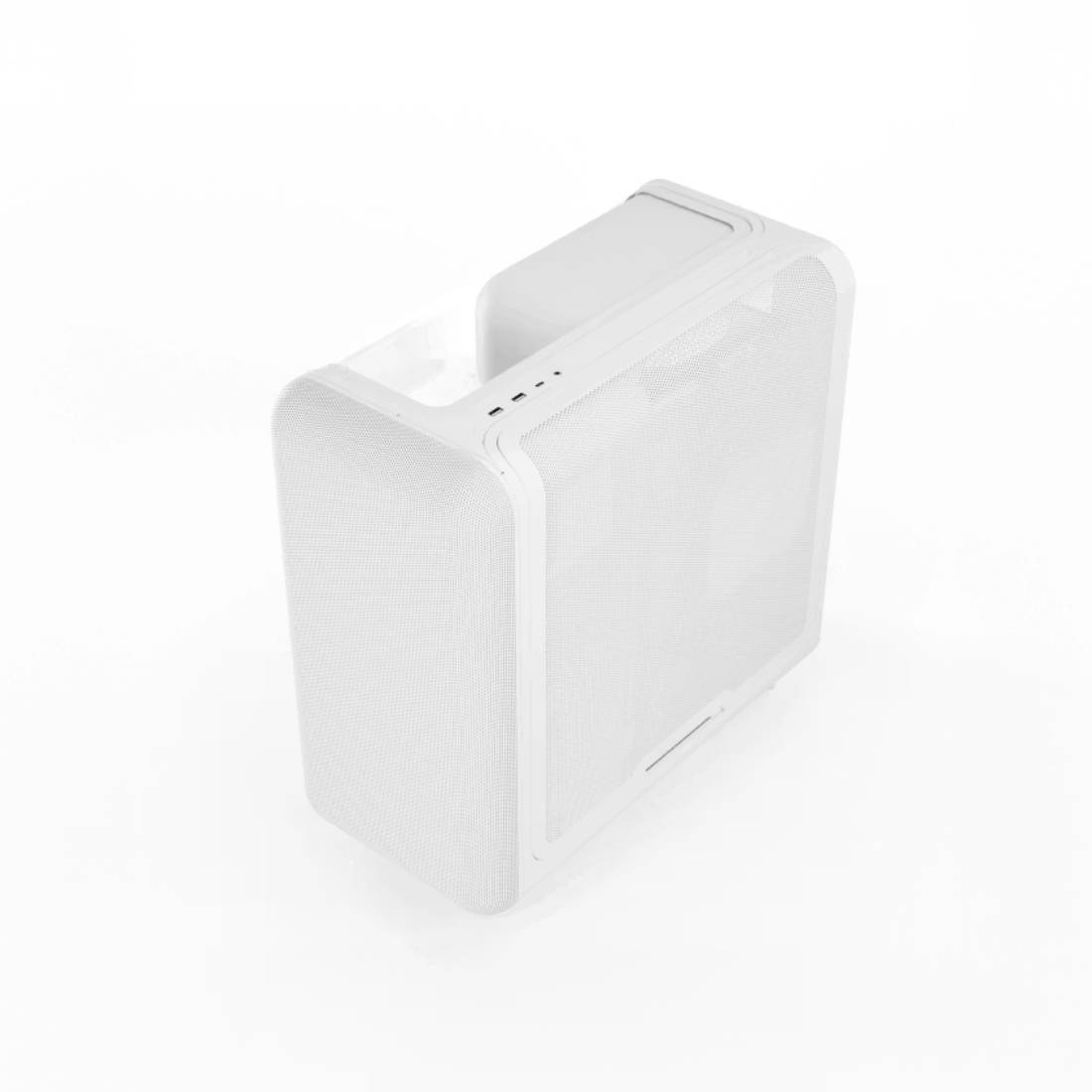 Hyte X50 TG Side ATX Mid-Tower - Snow White - صندوق Hyte X50 TG Side ATX Mid-Tower - Snow White - صندوق