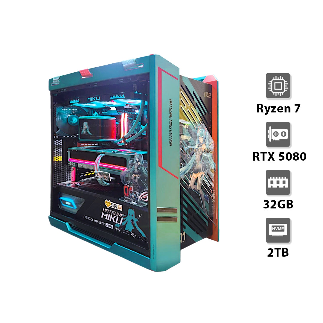 Hatsune Miku Build | كمبيوتر هاتسوني ميكو
