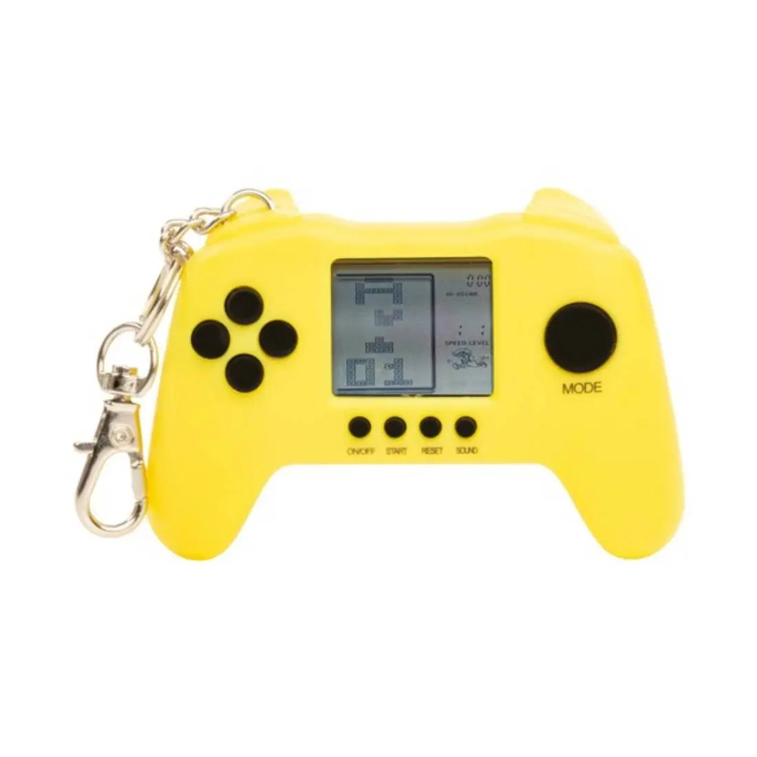 GC61 Retro Mini Handheld Machine Pocket Game Console - Yellow - جهاز ألعاب