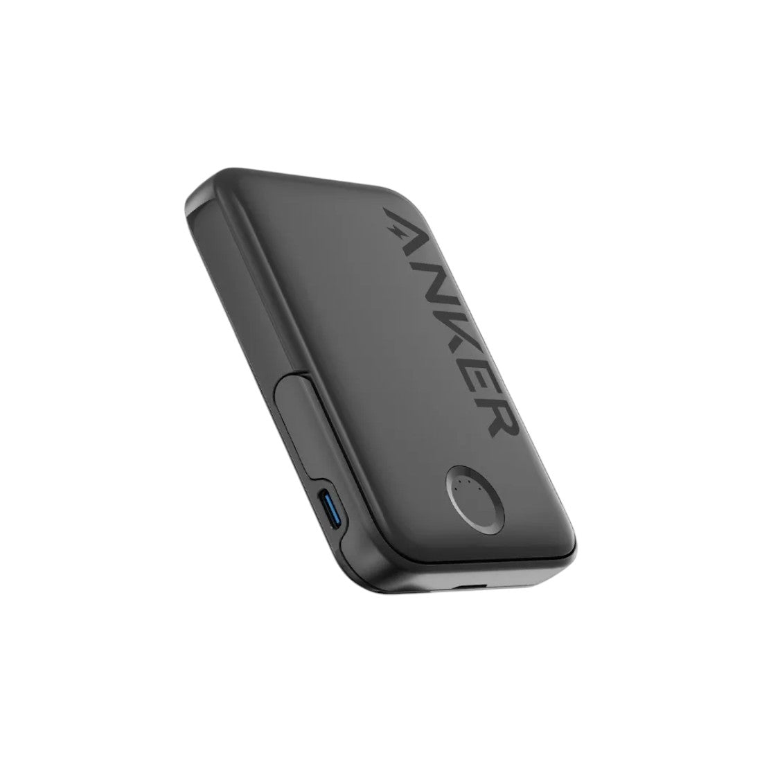 Anker MagGo Power Bank 5000mAh Wireless w/ Foldable Stand - Black - مزود طاقة