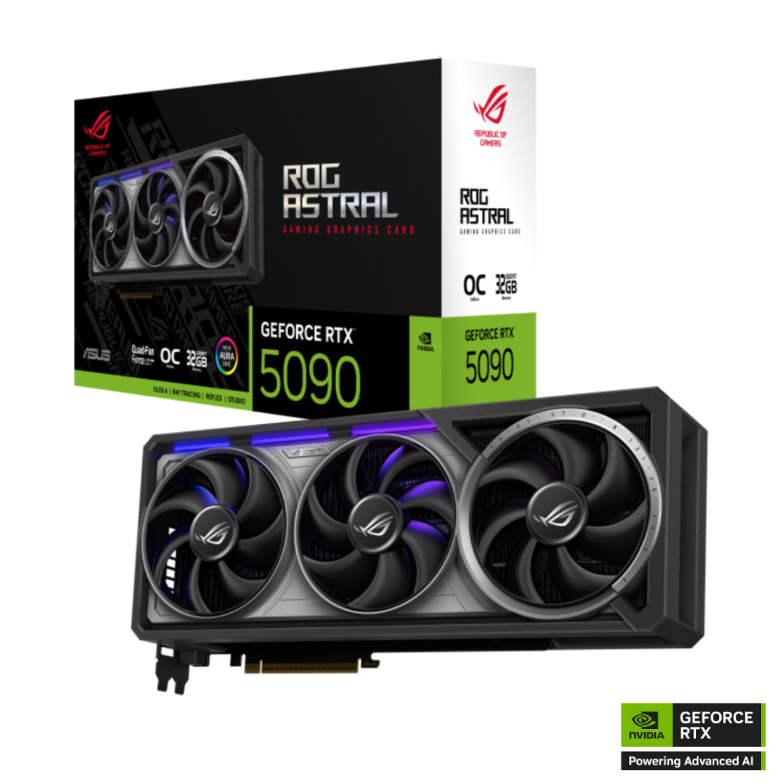 Asus ROG Astral GeForce RTX™ 5090 32GB GDDR7 OC Edition Graphics Card - كرت الشاشة - Store 974 | ستور ٩٧٤