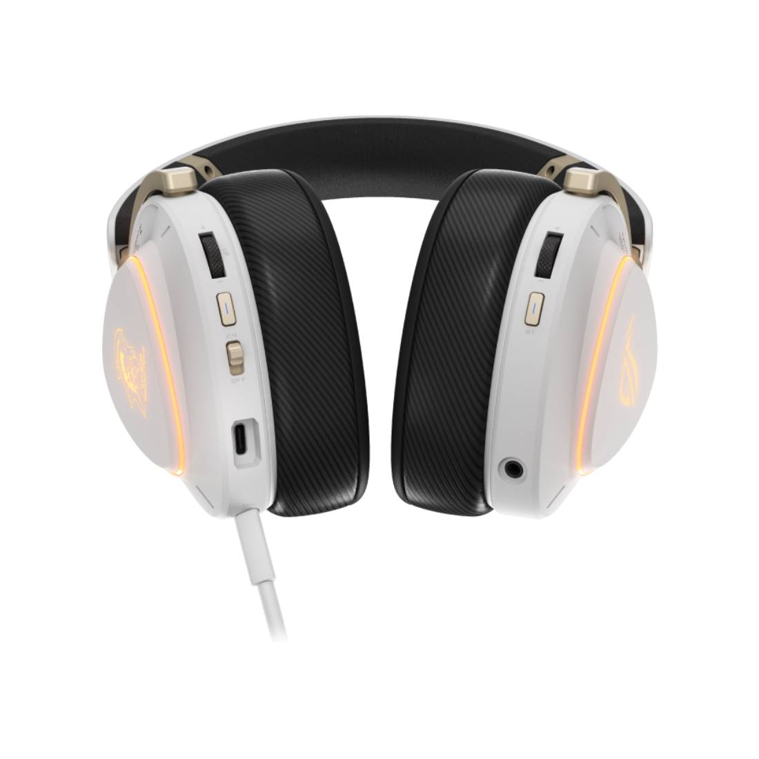 Asus A703 ROG Delta II KJP Wireless Gaming Headset - White - سماعة Asus A703 ROG Delta II KJP Wireless Gaming Headset - White - سماعة