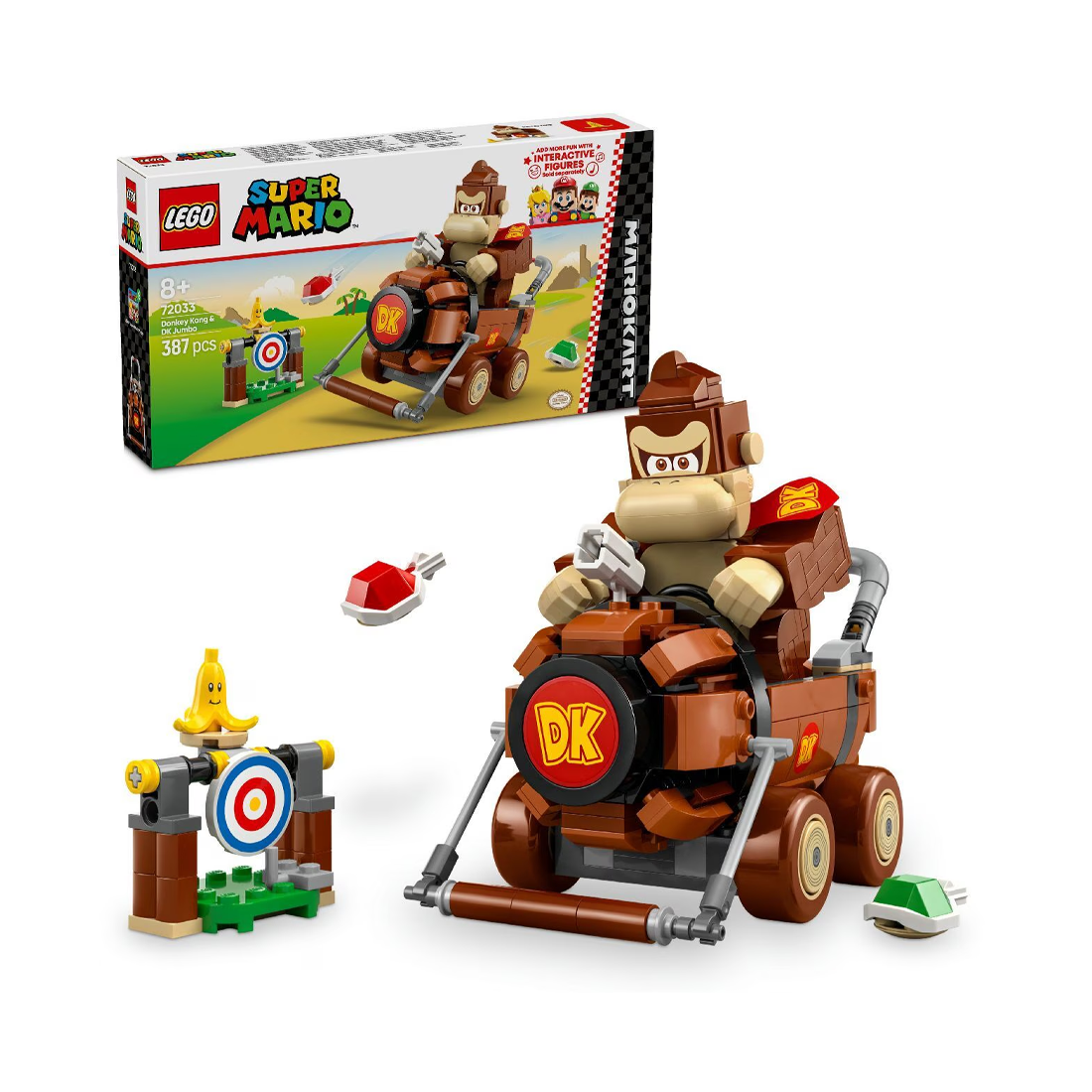 LEGO® Mario Kart™ – Donkey Kong & DK Jumbo 72033 - لعبة