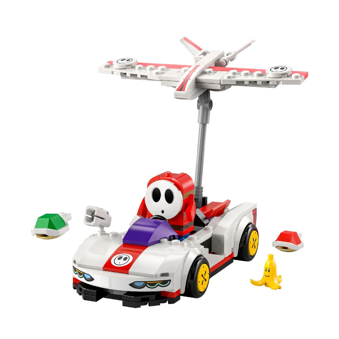 LEGO® Mario Kart™ – Shy Guy & P-Wing 72045 - لعبة LEGO® Mario Kart™ – Shy Guy & P-Wing 72045 - لعبة