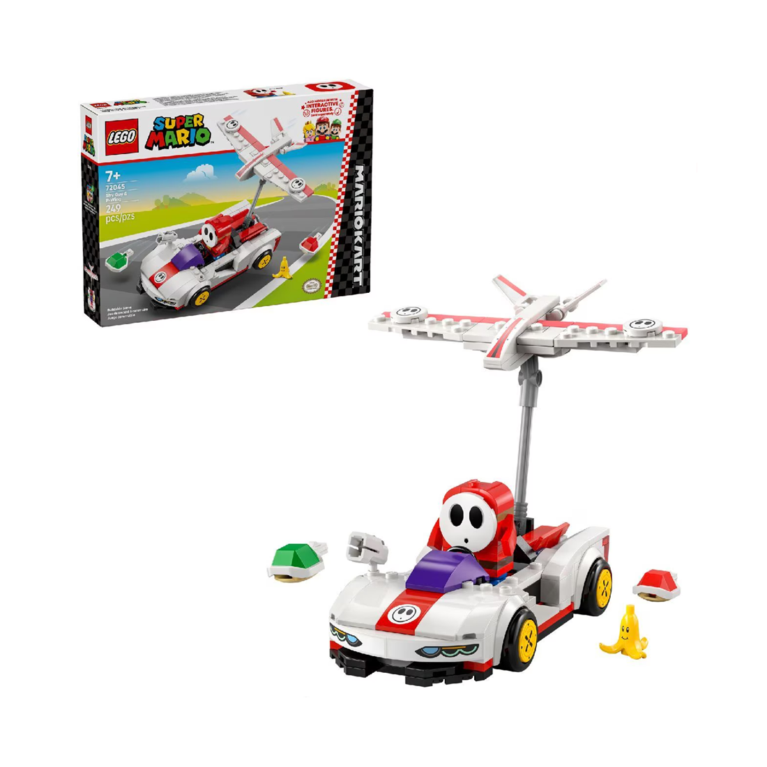 LEGO® Mario Kart™ – Shy Guy & P-Wing 72045 - لعبة