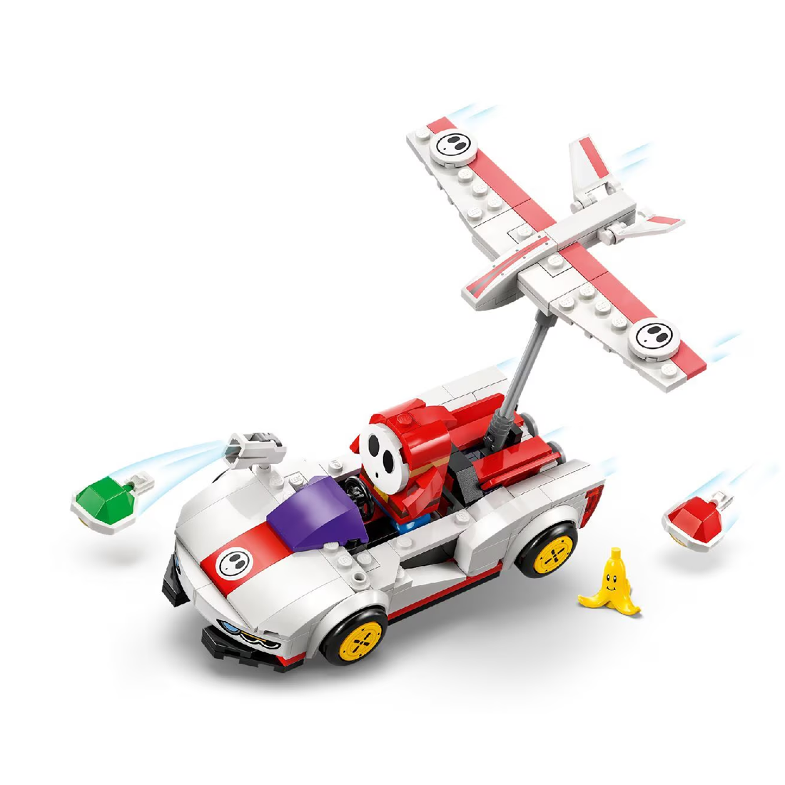 LEGO® Mario Kart™ – Shy Guy & P-Wing 72045 - لعبة LEGO® Mario Kart™ – Shy Guy & P-Wing 72045 - لعبة