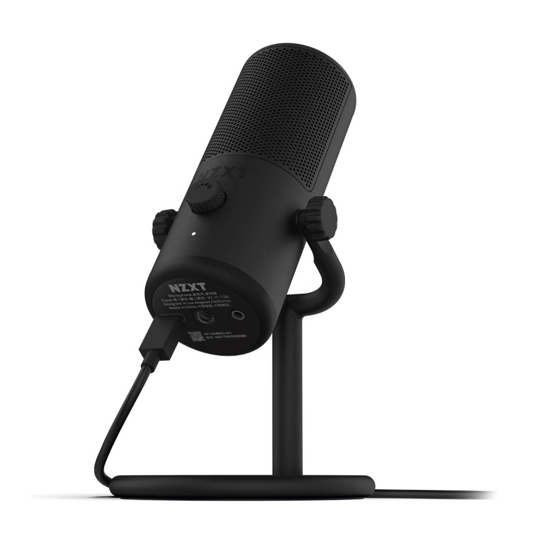 NZXT Capsule Mini Cardioid USB Gaming/Streaming Microphone - Black - ميكروفون NZXT Capsule Mini Cardioid USB Gaming/Streaming Microphone - Black - ميكروفون
