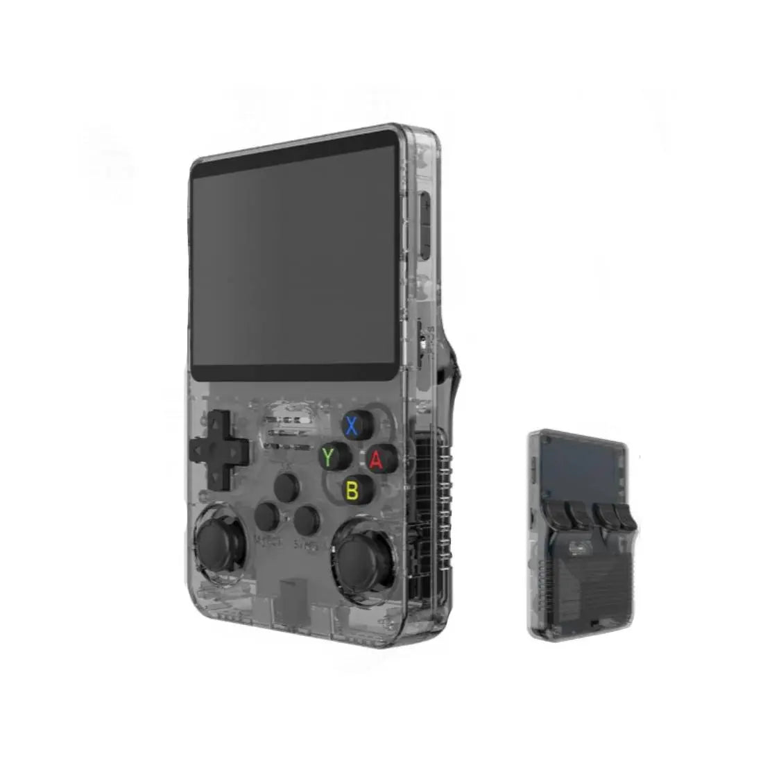 R36S Retro Handheld Video Game Console - Black - جهاز ألعاب R36S Retro Handheld Video Game Console - Black - جهاز ألعاب