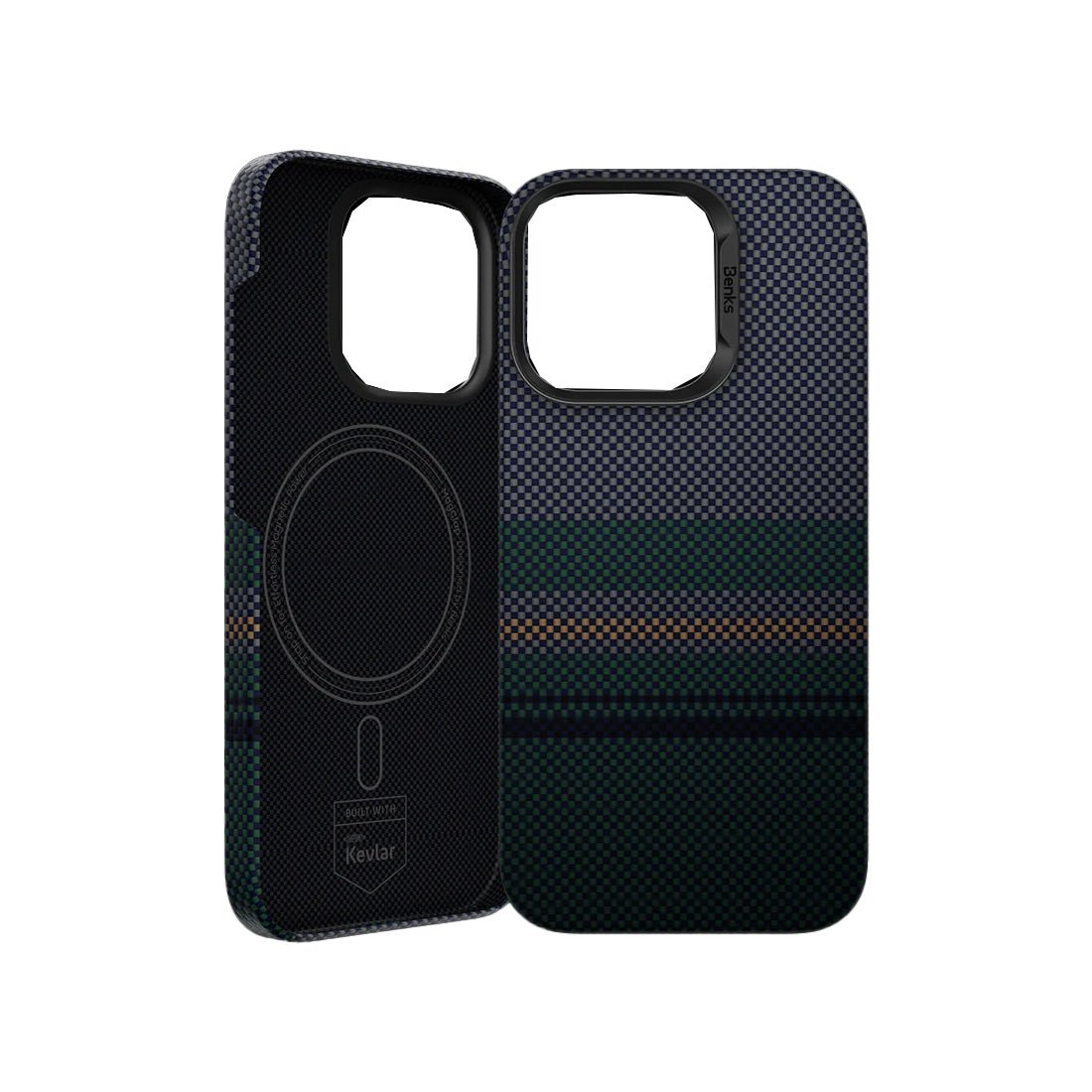 Benks ArmorAir Case built with Kevlar Limited Edition iPhone 16 Pro Max - Aurora - اكسسوار - Store974 Electronics WLL | ستور٩٧٤ للالكترونيات ذ.م.م