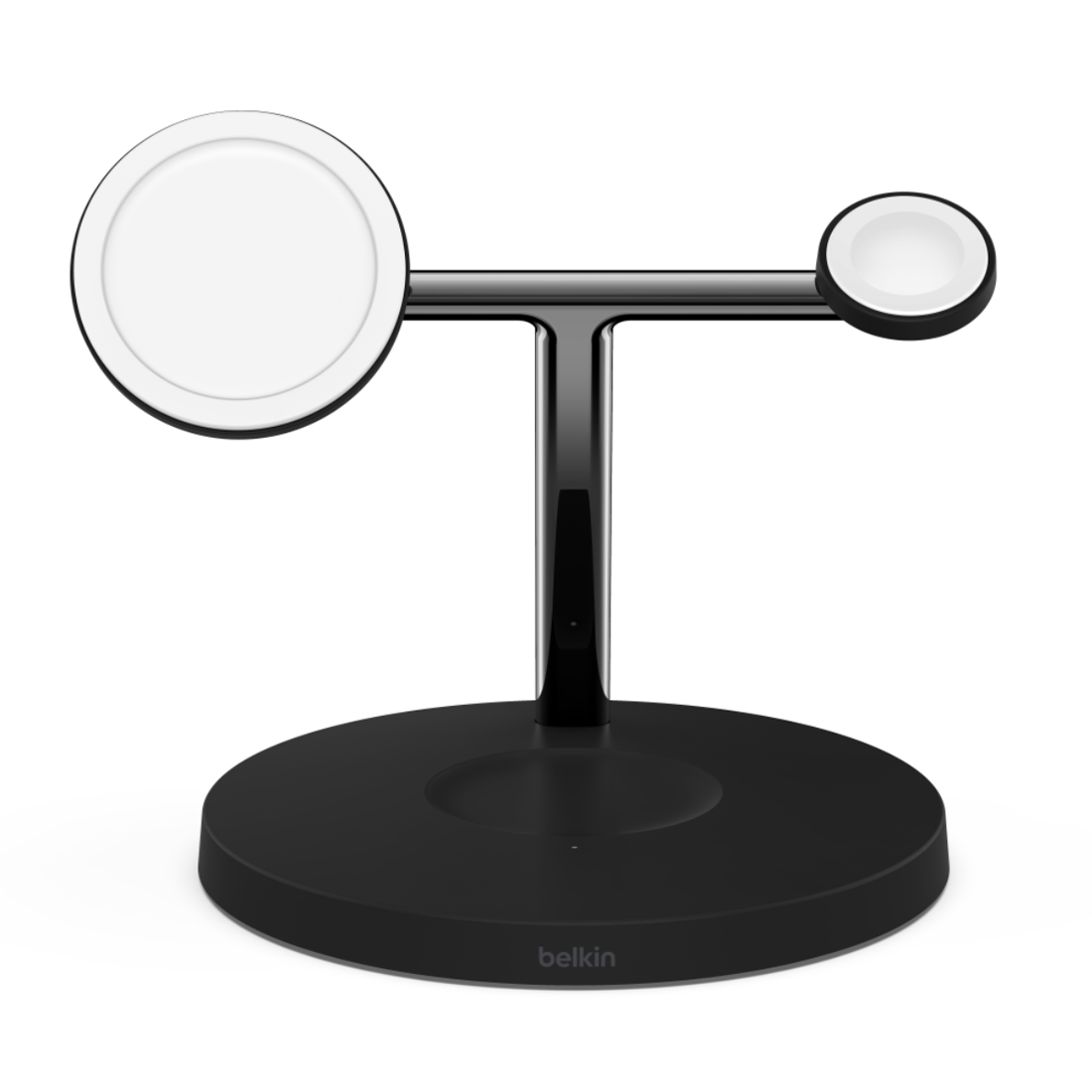 Belkin Boostcharge Pro 3-in-1 Qi2 15w Wireless Charging Stand - Black - شاحن Belkin Boostcharge Pro 3-in-1 Qi2 15w Wireless Charging Stand - Black - شاحن