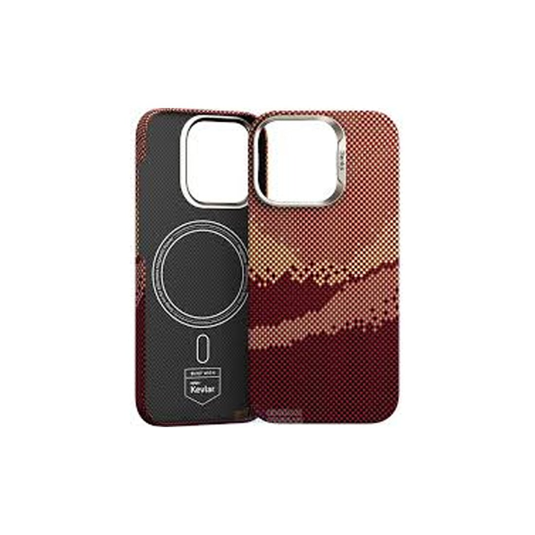 Benks ArmorAir Case built with Kevlar for iPhone 16 Pro Max - Golden Tide - اكسسوار - Store974 Electronics WLL | ستور٩٧٤ للالكترونيات ذ.م.م