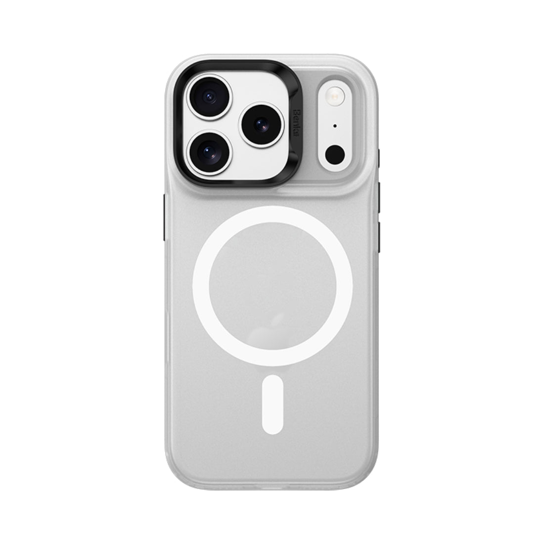 Benks Lucid Armor Magnetic Phone Case iP17 Pro - White - اكسسوار - Store 974 Electronics WLL  | ستور٩٧٤ للالكترونيات ذ.م.م