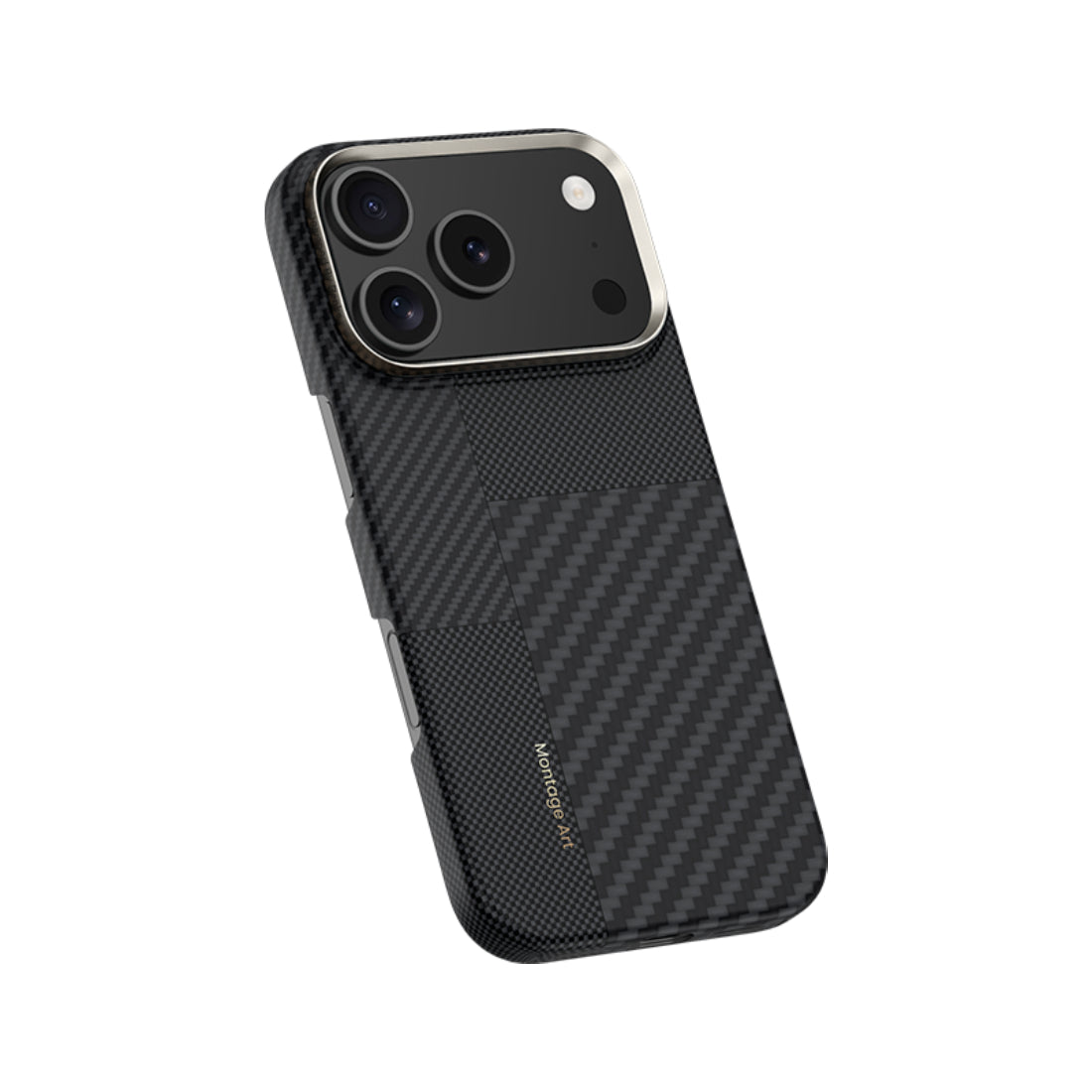 Benks ArmorAir Montage Phone Case Built with Kevlar® iP17 - Black - اكسسوار - Store 974 Electronics WLL  | ستور٩٧٤ للالكترونيات ذ.م.م