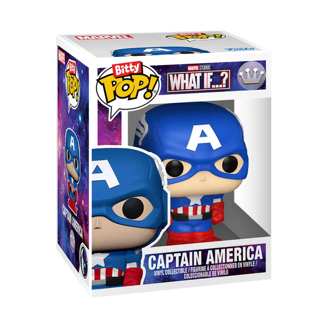 Bitty Bots: Marvel - Captain America Mech with Cap - مجسم Bitty Bots: Marvel - Captain America Mech with Cap - مجسم