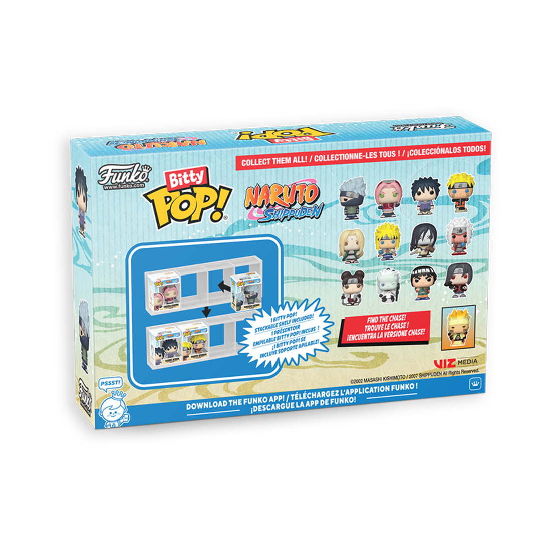 Bitty Pop! Animation: Naruto Shippuden - Battles 4pk - مجسم Bitty Pop! Animation: Naruto Shippuden - Battles 4pk - مجسم