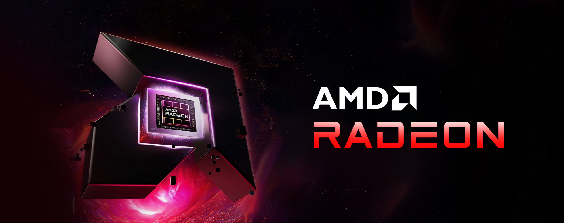 AMD راديون الرسومات Banner