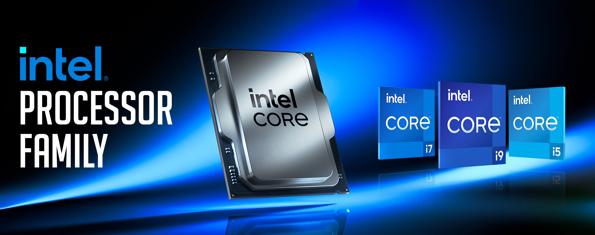 معالجات Intel Banner