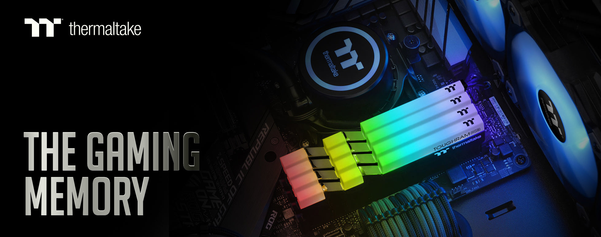 Thermaltake RAM. Banner