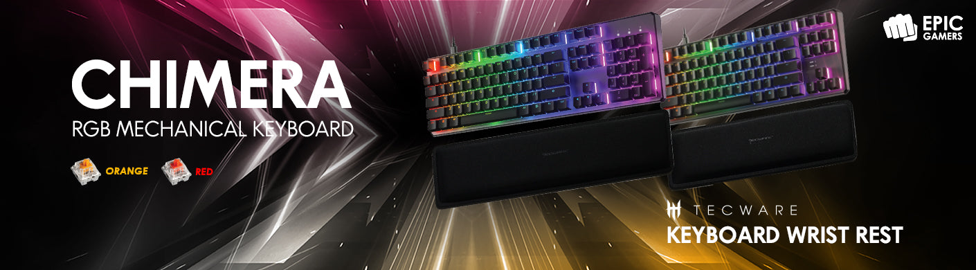 Epic Gamers Keyboards Banner