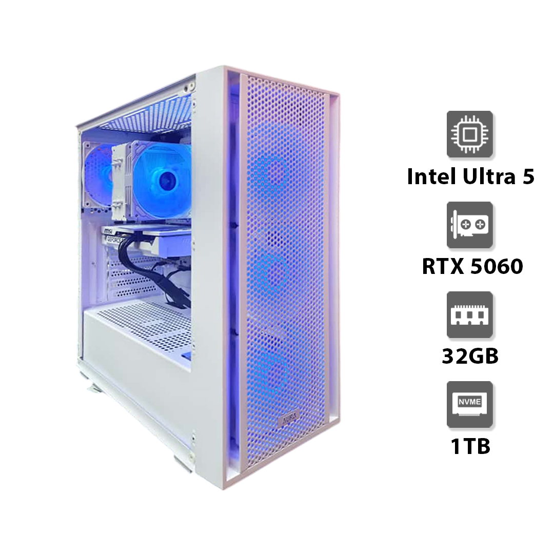 Cool White Build | كمبيوتر كول وايت