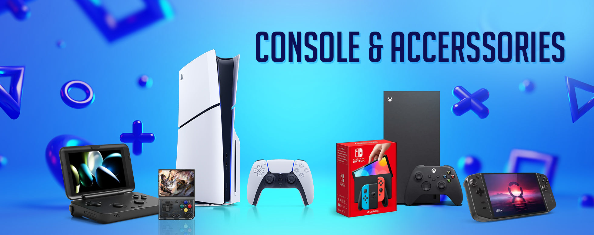 Console & Console  Accessories Banner