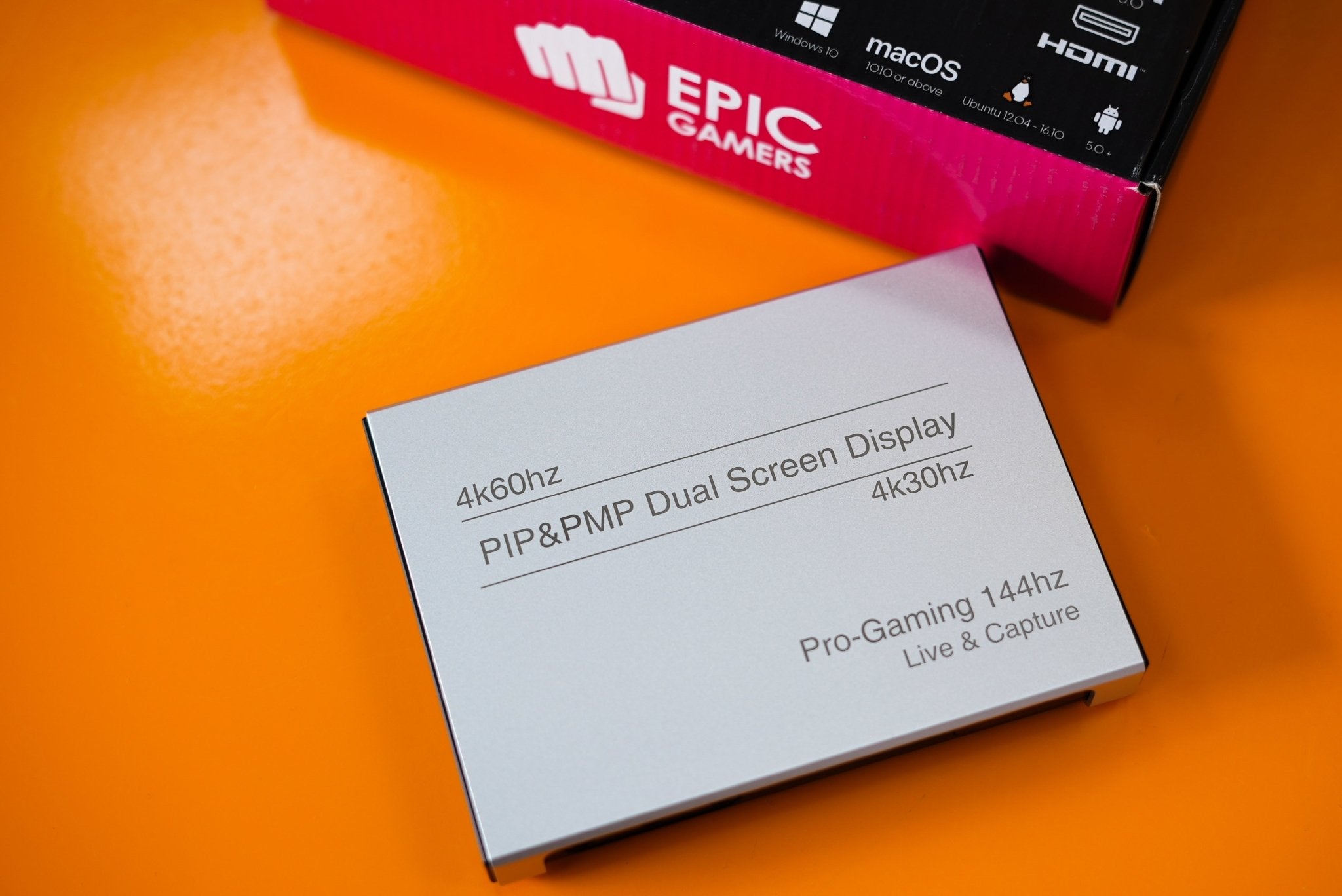 Epic Gamers 4K Livestreaming Video Capture Card- بطاقة إلتقاط Epic Gamers 4K Livestreaming Video Capture Card- بطاقة إلتقاط