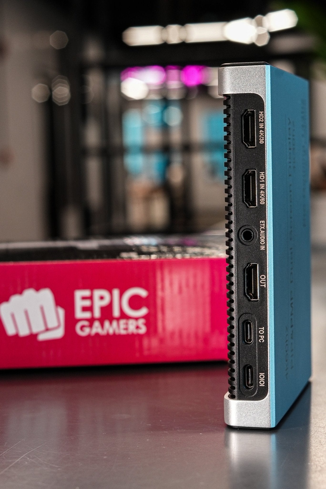 Epic Gamers 4K Livestreaming Video Capture Card - بطاقة إلتقاط - Store 974 | ستور ٩٧٤