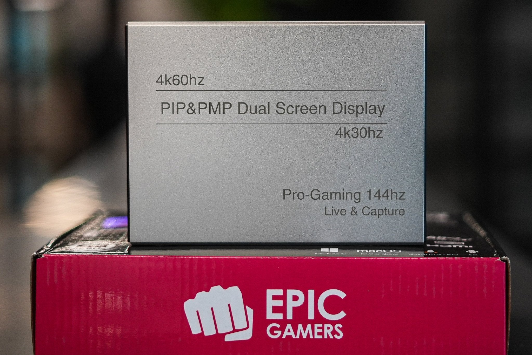 Epic Gamers 4K Livestreaming Video Capture Card - بطاقة إلتقاط - Store 974 | ستور ٩٧٤