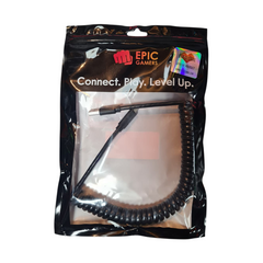 Epic Gamers USB 3.0 to Type C Coiled Cable - كابل