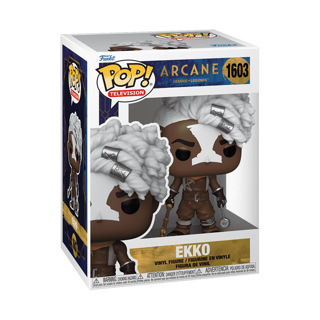 Funko Pop! TV: Arcane LoL S1 - Ekko #1603 - مجسم Funko Pop! TV: Arcane LoL S1 - Ekko #1603 - مجسم