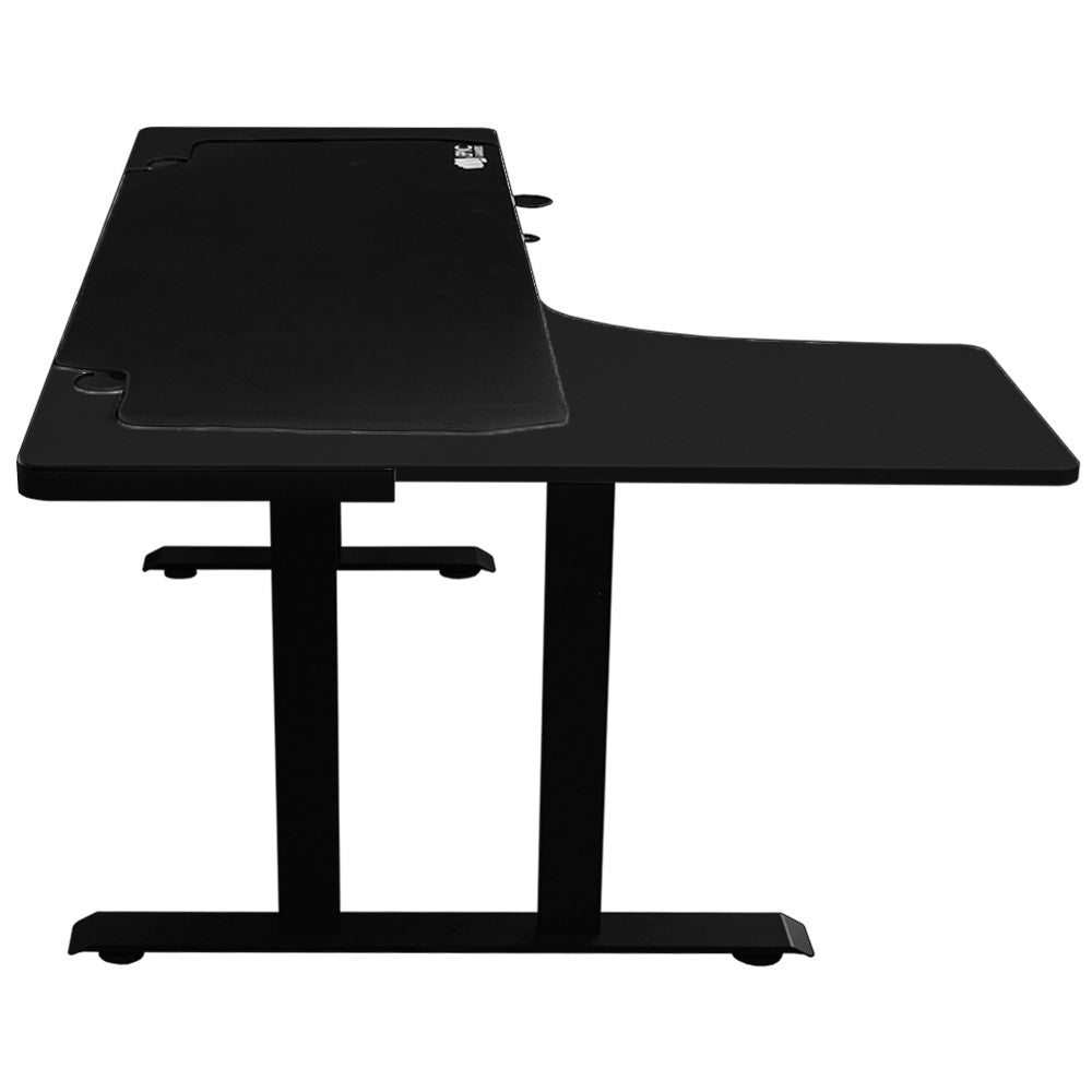 Epic Gamer Pro V3 Gaming Corner Table - Black - طاولة - Store 974 | ستور ٩٧٤