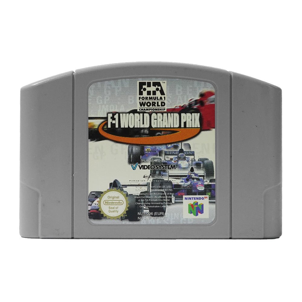 (Pre-Owned) F-1 World Grand Prix - Nintendo 64 - ريترو - Store 974 | ستور ٩٧٤