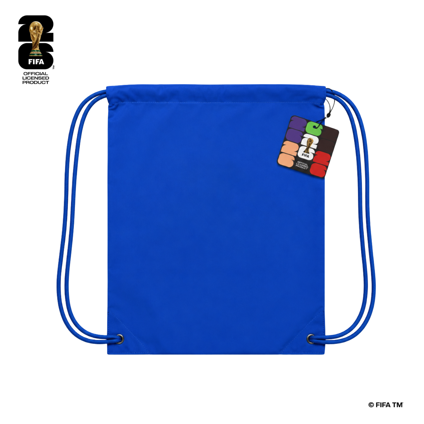 FWC26 Official Multicolor Drawstring Bag - Red/Yellow/Blue - حقيبة FWC26 Official Multicolor Drawstring Bag - Red/Yellow/Blue - حقيبة