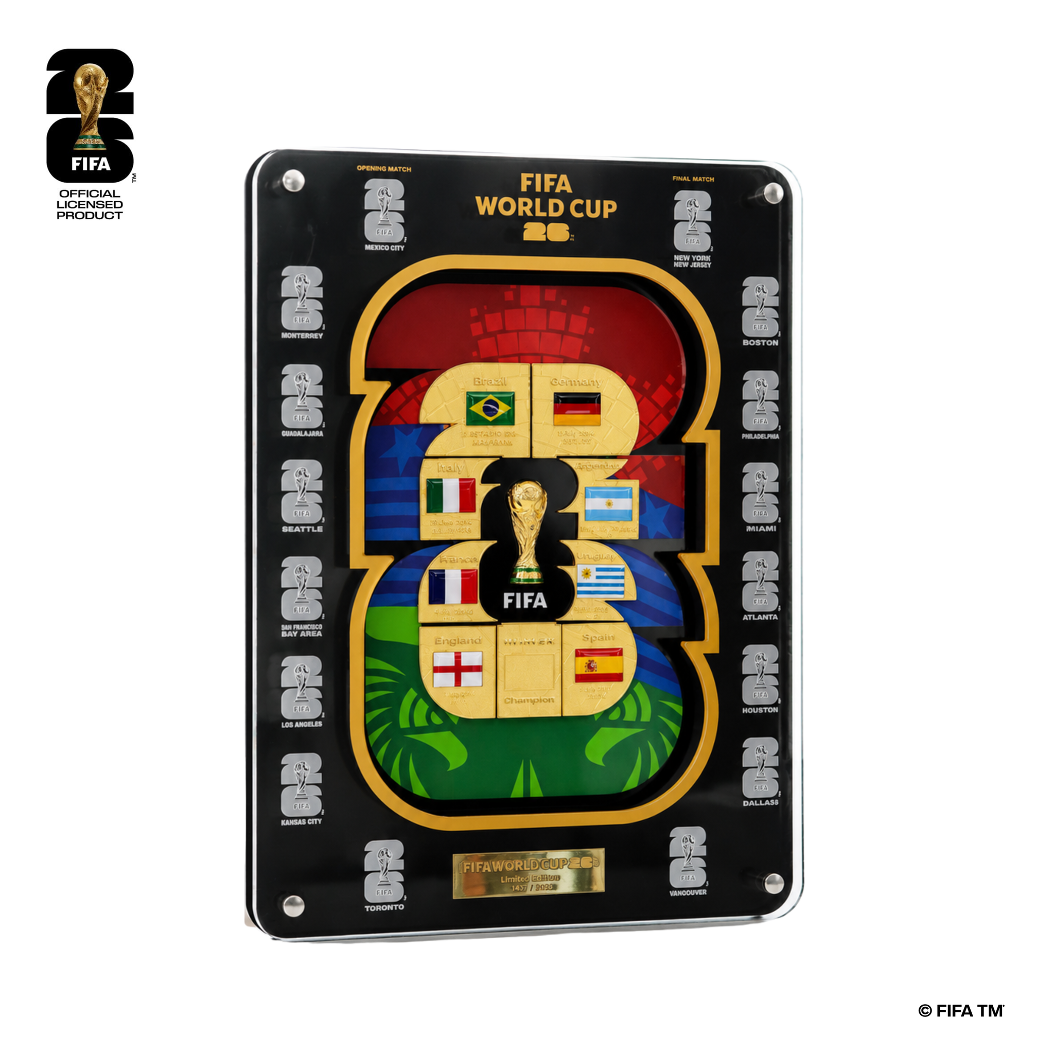 World Champion Pin Collection Set (DIY Champion Flag) - أكسسوار