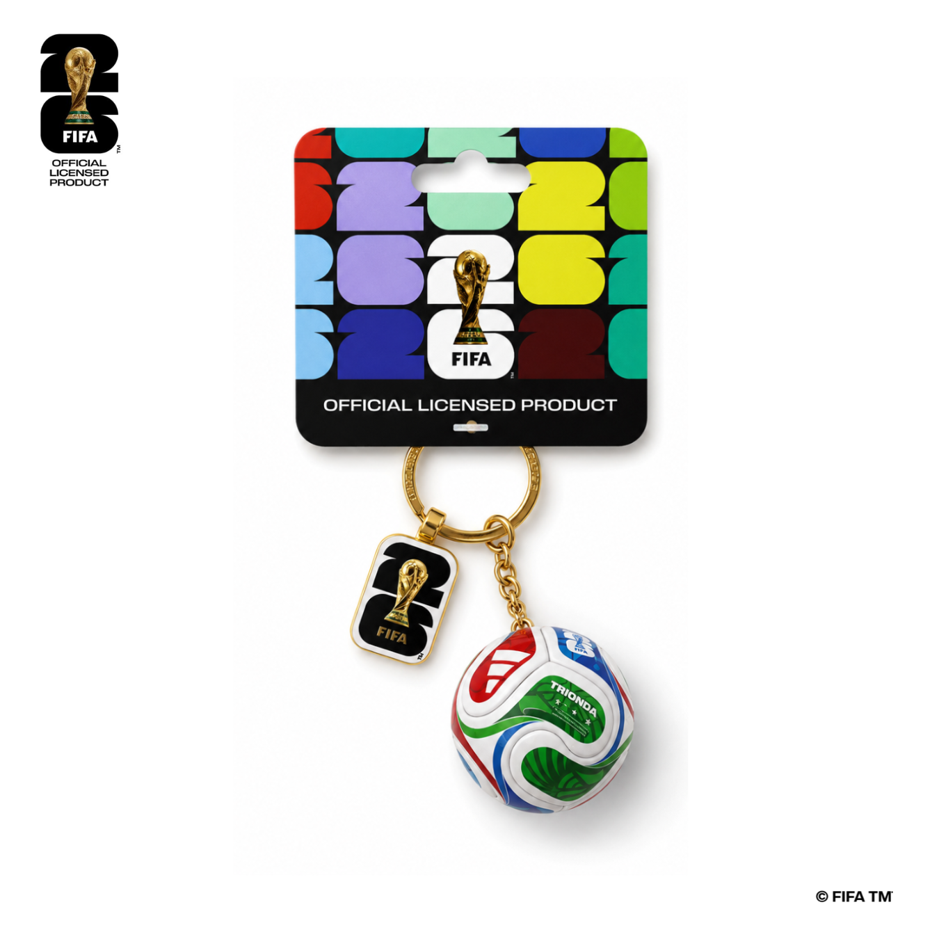 FWC 2026 Key Ring, Charm, Header Card - أكسسوار