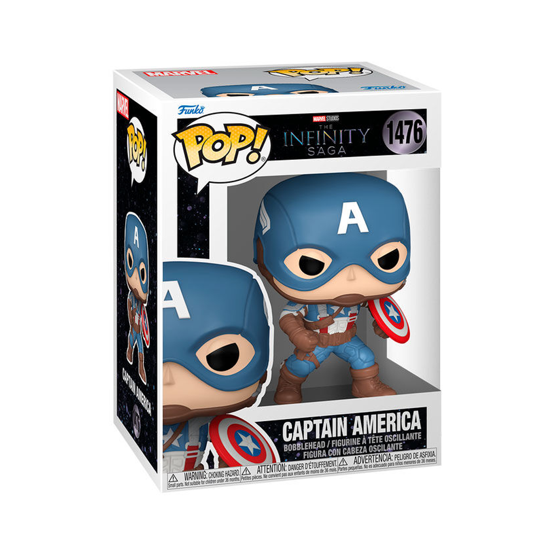 Funko Pop! Marvel: Infinity Saga - Captain America #1476 - مجسم