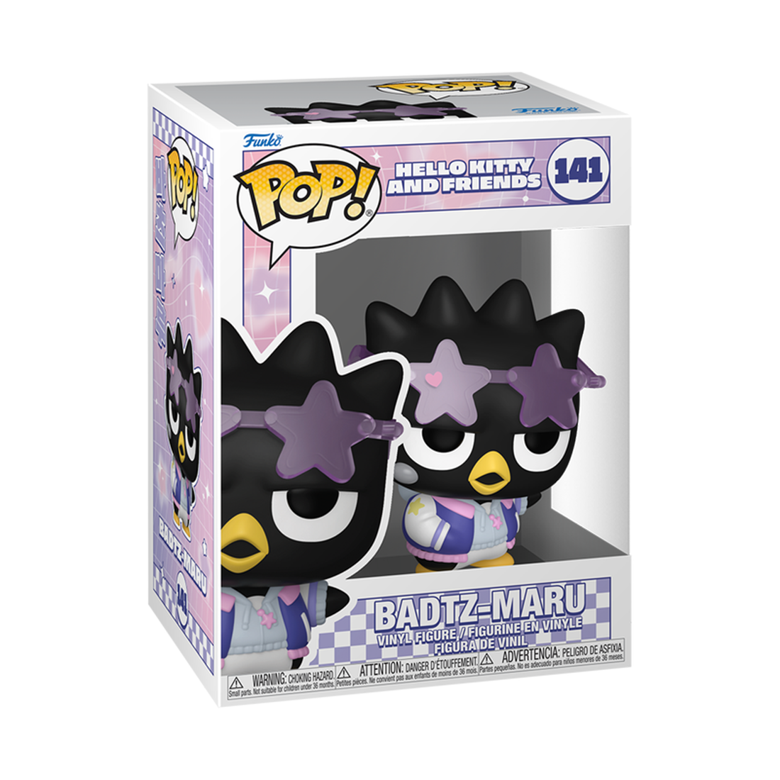 Funko Pop! Animation: Sanrio - Badtz-Maru K-Pop! #141 - مجسم Funko Pop! Animation: Sanrio - Badtz-Maru K-Pop! #141 - مجسم