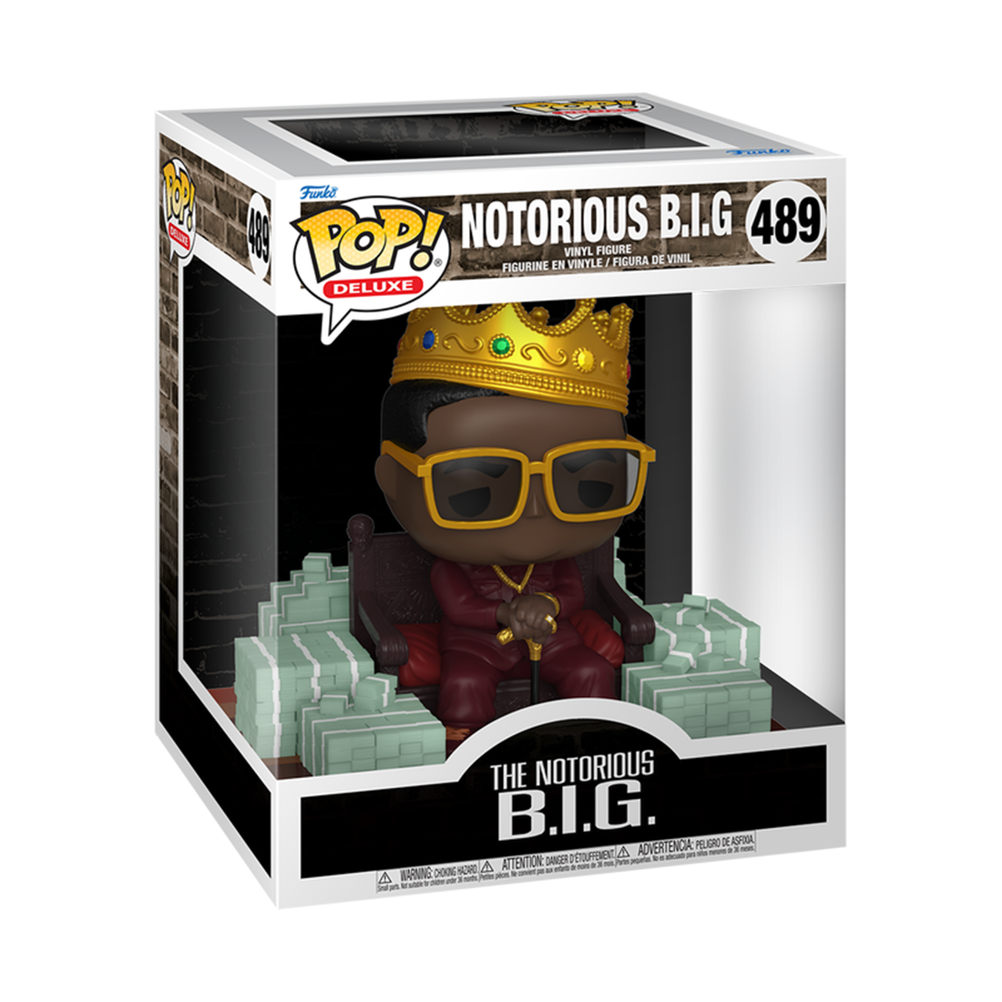 Funko Pop Deluxe! Rocks: Notorious B.I.G #489 - مجسم