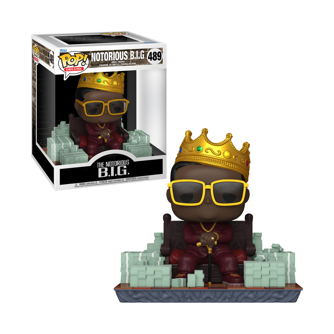 Funko Pop Deluxe! Rocks: Notorious B.I.G #489 - مجسم