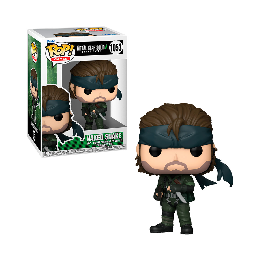 Funko Pop! Games: Metal Gear - Naked Snake #1053 - مجسم