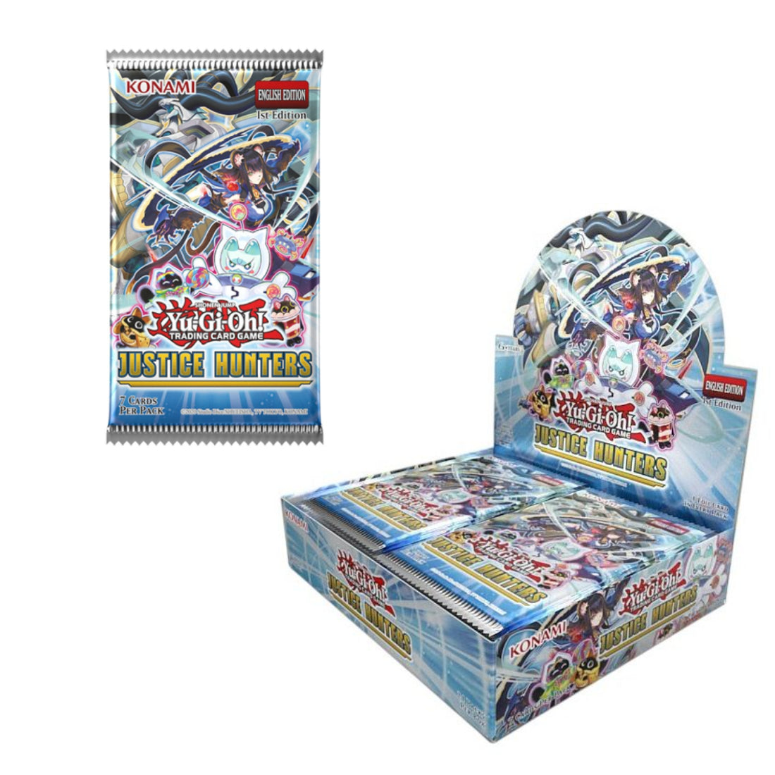 YGO TCG: Justice Hunters Booster - دمية YGO TCG: Justice Hunters Booster - دمية