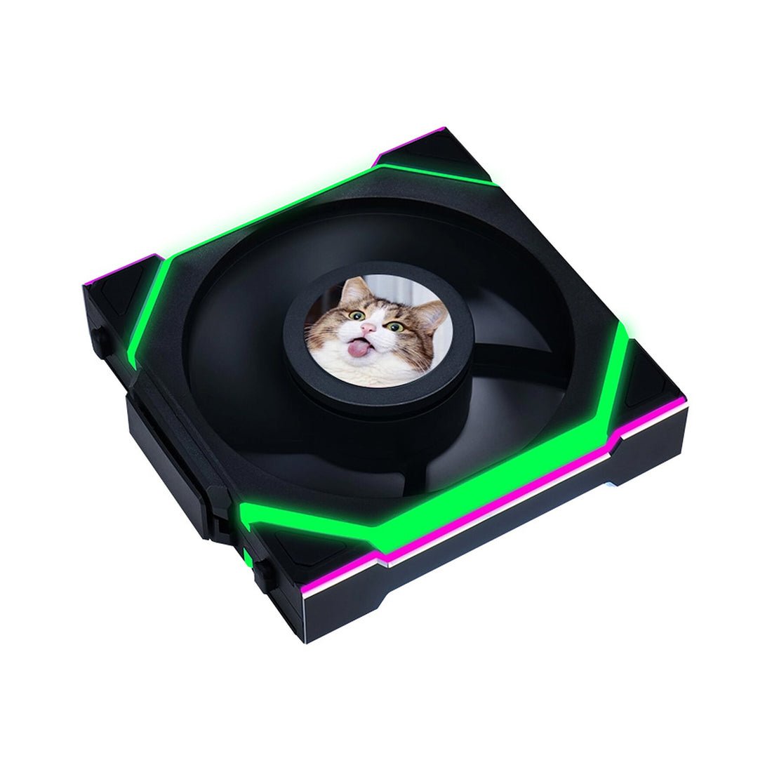 Lian Li Uni Fan SL120 LCD Reverse Blade Single Fan - Black - مروحة تبريد - Store974 Electronics WLL | ستور٩٧٤ للالكترونيات ذ.م.م