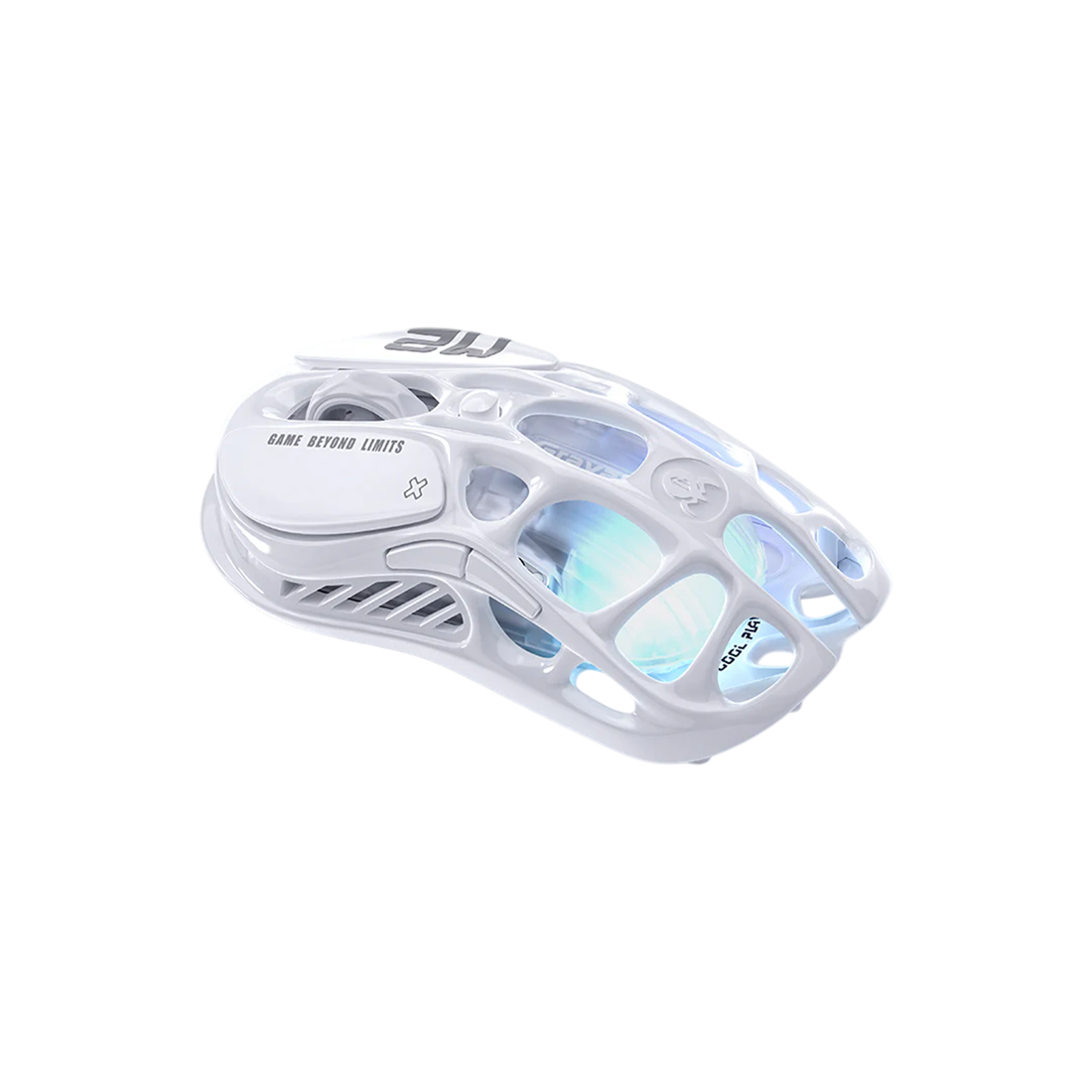 GravaStar Mercury M2 Wireless Gaming Mouse - Opaline White - فأرة GravaStar Mercury M2 Wireless Gaming Mouse - Opaline White - فأرة