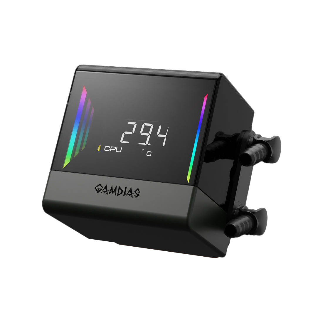 Gamdias Chione E4-360 Argb PWM سائل مبرد مروحة هيدروليكية - أسود - ميروز تيبريد Gamdias Chione E4-360 Argb PWM سائل مبرد مروحة هيدروليكية - أسود - ميروز تيبريد