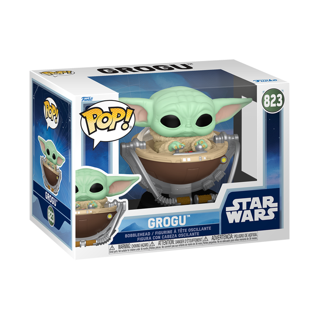 Funko Pop! Star Wars: The Mandalorian and Grogu - Grogu in Pram #823 - مجسم