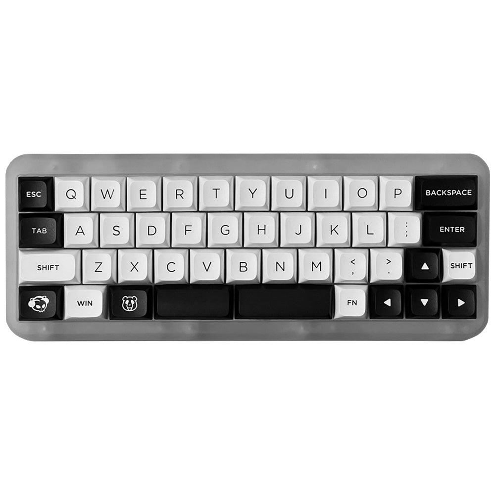 (Pre-Owned) Pre-Build Wired Gaming Keyboard - Black & White - لوحة مفاتيح مجهزة - Store 974 | ستور ٩٧٤